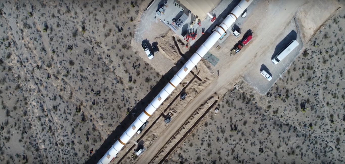 Hyperloop One начинает испытания вакуумного поезда